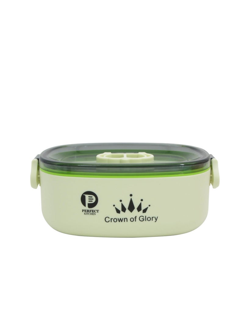 PERFECT KITCHEN lunch box - Single layer-750ml-green - Image 3